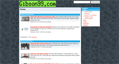 Desktop Screenshot of gibson99.com